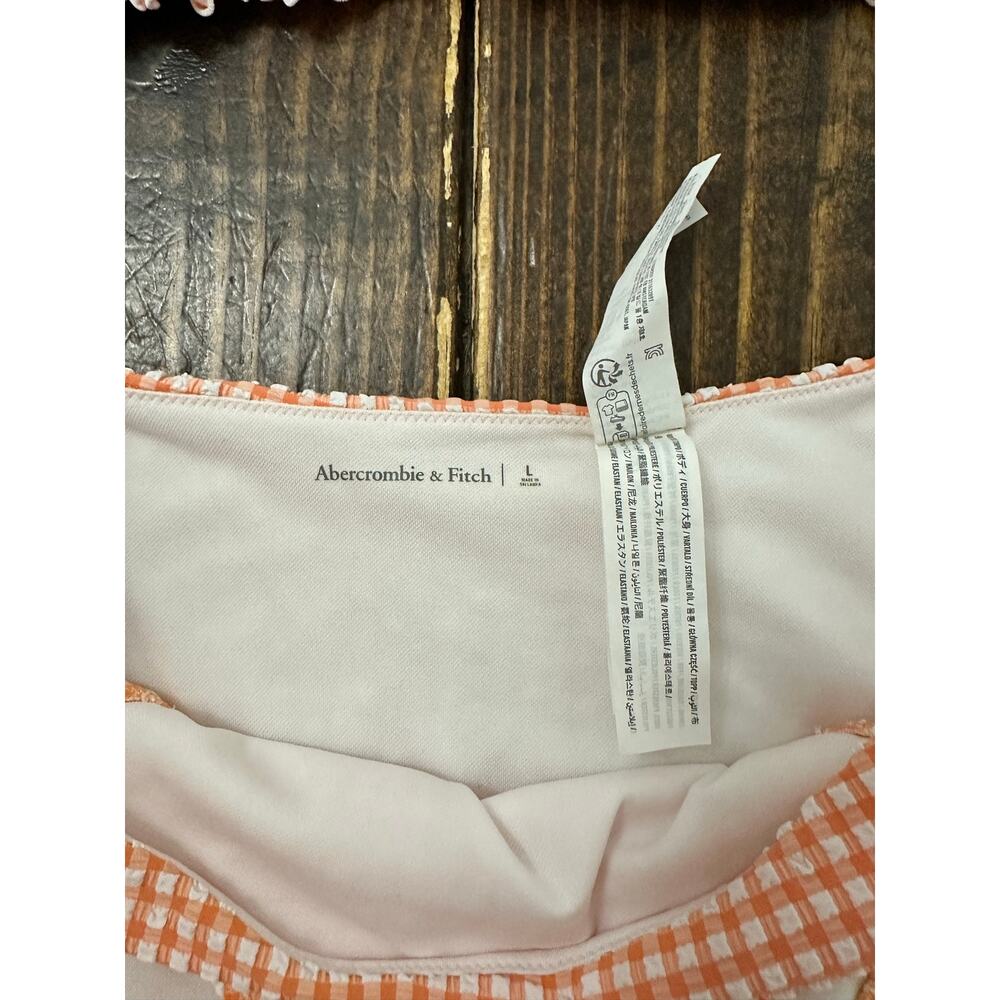 Abercrombie & fitch wafle bikini set top M bottom L - Picture 3 of 6